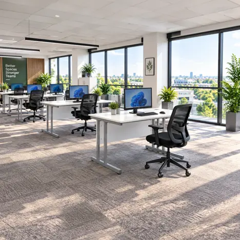 Platinum Range - VDU Workstation with Cantilever Leg